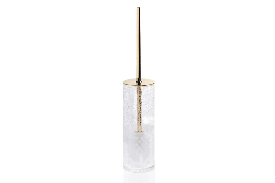Accesorii baie aurii - Perie wc sticla freestanding auriu Decor Walther Classic