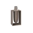 Cosmic Inside Dozator sapun freestanding gri maro lucios