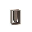 Cosmic Inside Suport periute dinti freestanding gri maro lucios
