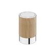 Cosmic Eda Cos gunoi cu capac bambus natur si inox lucios