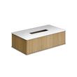 Cosmic Eda Cutie servetele bambus natur si inox lucios