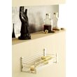 Pomd'or Lira Etajera dus  montaj perete 35x12x11 cm inox lucios