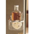 Pomd'or Lira Etajera dus montaj perete 30x12x8 cm inox lucios