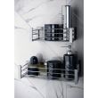 Pomd'or Lira Etajera dus mobila 35x12x8 cm inox lucios