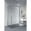 Doccia Atenas cabina de dus frontala crom sticla transparenta 