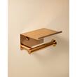 Cosmic Architect S+ Suport hartie igienica 1 cu capac cupru periat 