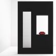Calorifer decorativ vertical Waffle