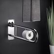 Cosmic Architect Bara reversibila sustinere cu suport hartie igienica inox lucios
