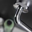 Cosmic Architect Bara sustinere baie perete 135 grade stanga inox lucios