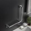 Cosmic Architect Bara sustinere baie perete 90 grade dreapta inox lucios