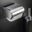 Cosmic Architect Suport hartie igienica cu capac inox lucios