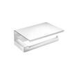 Cosmic Bath Life Suport hartie igienica 1 cu capac inox lucios