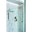 Cosmic Eda Etajera dus bambus natur si suport fixare inox lucios