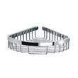 Cosmic Lira Etajera dus colt 15x15x4 cm inox lucios