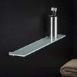 Cosmic Logic Etajera baie sticla 57.5 cm inox mat
