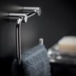 Cosmic Logic Suport hartie igienica / Suport prosop baie inel 15 cm crom lucios