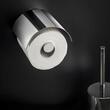 Cosmic Logic Suport hartie igienica cu capac 12.5 cm inox lucios