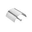 Cosmic Logic Suport hartie igienica subtire 13 cm cu capac inox mat