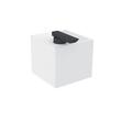 Cosmic The Grid Dozator sapun freestanding + suport periute dinti negru mat