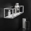 Cosmic The Grid Etajera / Suport prosop baie 55 cm inox alb mat