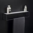 Cosmic The Grid Etajera / Suport prosop baie 55 cm negru mat