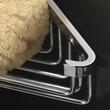 Cosmic Working Etajera dus colt 20 cm inox lucios