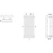 Calorifer decorativ vertical Arpa 18_2
