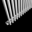 Calorifer decorativ vertical Hegoline 13 simplu 538x2005 mm 