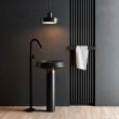 Ramon Soler Alexia baterie lavoar freestanding negru mat