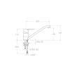 Ramon Soler Kitchen baterie bucatarie pipa joasa crom