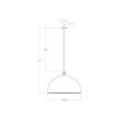 Ramon Soler Hidroterapia palarie dus clopot 300 mm tavan 