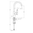 Ramon Soler Kitchen baterie bucatarie lebada pipa mobila crom 