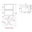 Olympia Ceramica My Bag set mobilier baie alb
