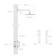 Ramon Soler Urban Chic Kit dus incastrat termostatat palarie rotunda auriu periat