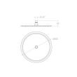 Ramon Soler Hidroterapia palarie de dus superslim rotunda 300 mm crom
