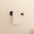 Cosmic Architect S+ Suport hartie igienica fara capac negru mat