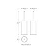 Cosmic Geyser Perie WC freestanding teracotta