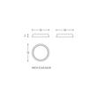 Cosmic Geyser Savoniera baie freestanding teracotta