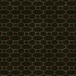 Devon & Devon tapet baie Bamboo Black Gold Leaf
