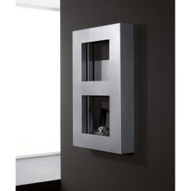 Calorifer decorativ vertical Cube 2 rafturi 1220 mm 