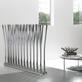 Calorifer decorativ orizontal Bambu inox