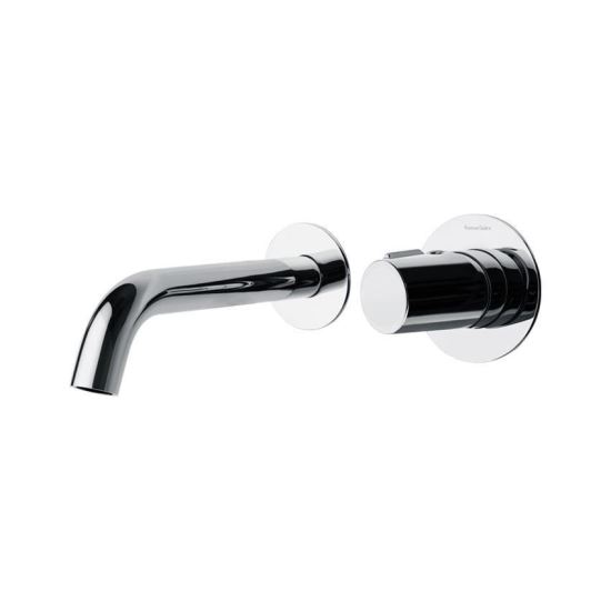 Ramon Soler Tzar baterie lavoar incastrat pipa 24 cm crom