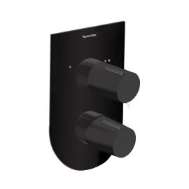 Ramon Soler Tzar baterie dus incastrata 2 cai negru mat