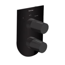 Ramon Soler Tzar baterie dus incastrata 3 cai negru mat