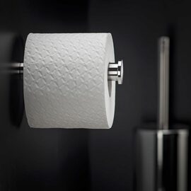 Cosmic Logic Suport hartie igienica fara capac 12.5 cm inox lucios