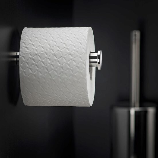 Cosmic Logic Suport hartie igienica fara capac 12.5 cm inox lucios
