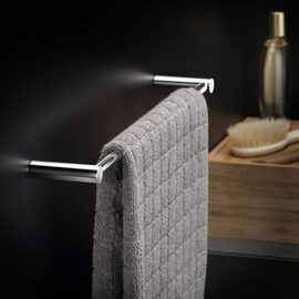 Cosmic Logic Suport prosop baie 40 cm crom lucios