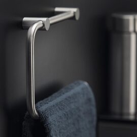 Cosmic Logic Suport prosop baie inel 20x12 cm inox mat