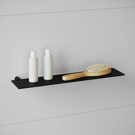 Cosmic Logic Etajera baie inox 40 cm negru mat