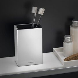 Cosmic Bath Life Suport periute dinti freestanding inox lucios